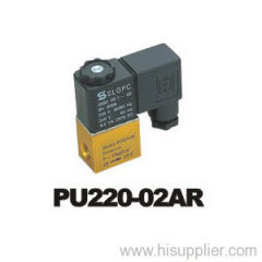 two position two way solenoid valve