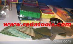 flexible diamond polishing pads