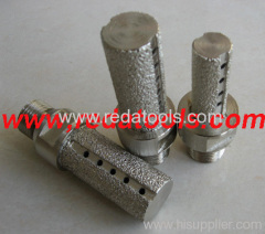 Brazed finger bits