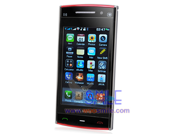 Nokia X6 WiFi TV mobile phones touch screen