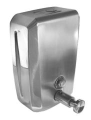 stainless soap dispenser