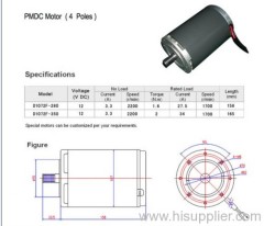 PMDC motor