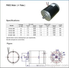 PMDC motor