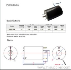 PMDC motor