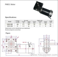 PMDC motor