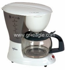 Auto coffee maker with glass pot