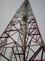 Telecommunication Three Leg Steel Tower