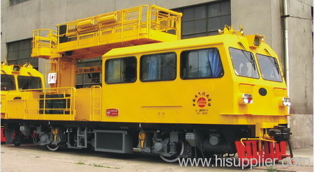 Railway engineering work vehicles