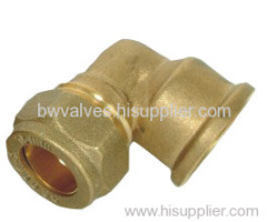 elbow brass fitting