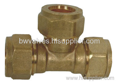 brass fitting with nickel plated