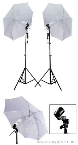 Studio umbrella lighting kit