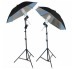 Photography studio light umbrella kit