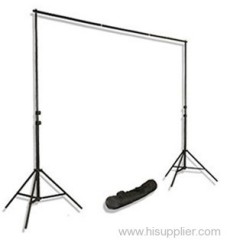 Background stand kit with backdrop