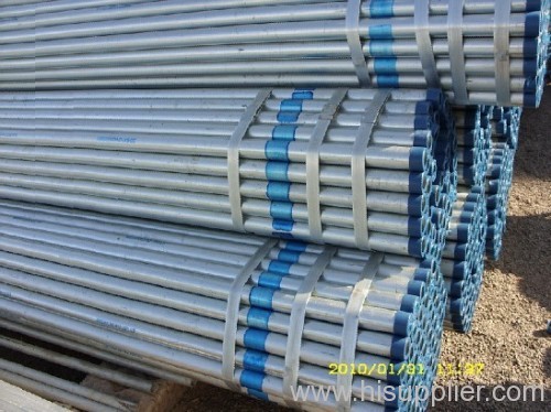 Galvanized steel pipe