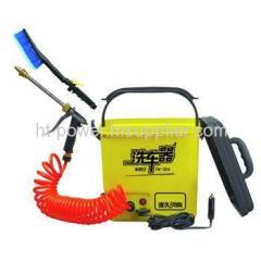 Electric onboard car washer