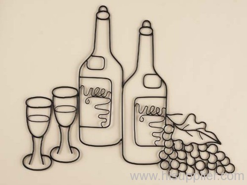 Iron wall wine glass crafts