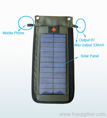 solar camouflag charger