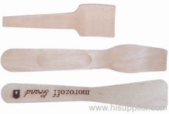 Wooden Ice Cream Spoon