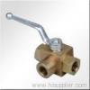 high pressure 3 way ball valve