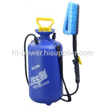 Manually portable car washer