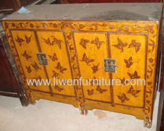 Chinese reproduction painted sideboard