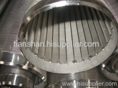 Johnson sieve screen tubes