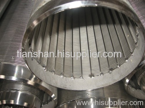 Johnson sieve screen tube