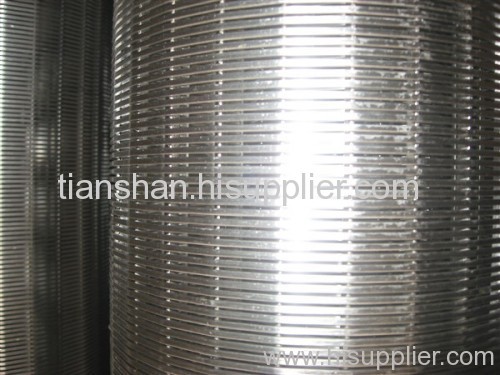 Stainless steel wedge wire slot tube