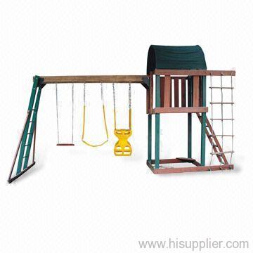 Swing frame with 3 seats