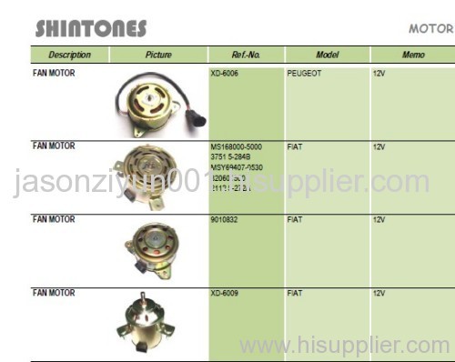 fan motor