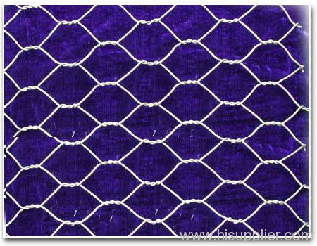 hexagonal wire netting gabion