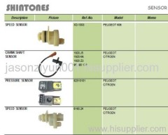 sensor ，crank shaft sensor， pressure sensor