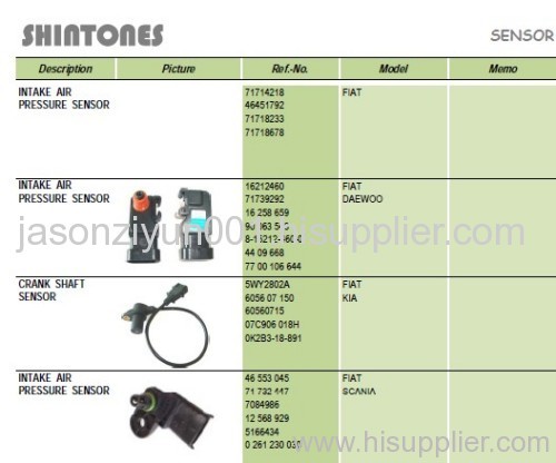 intake air pressure sensor