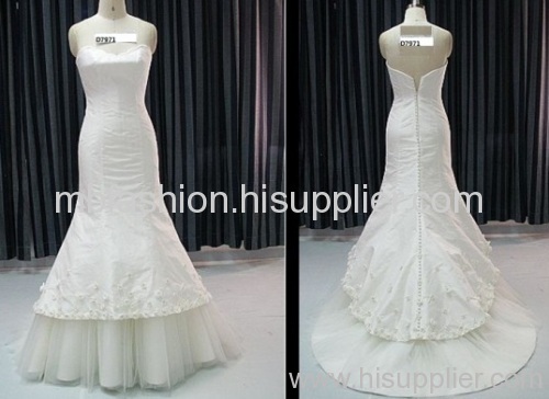 New Elegant Sexy Bride Wedding Dress