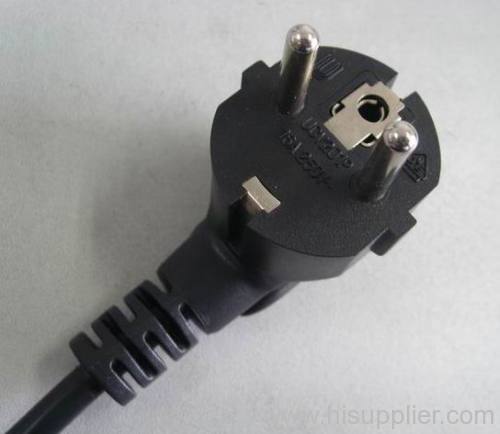 Hollow type Schuko Plug