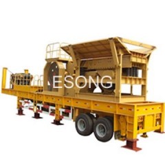 Mobile jaw crusher