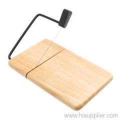 Bamboo Cheese Board wth Stainless Steel Cutter