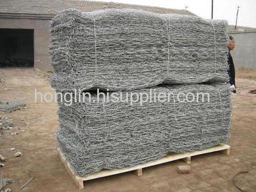 Galvanized Diamond Mesh Fence