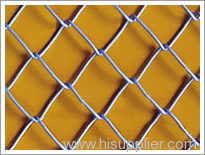 Green PVC Coated Chain Link Fences