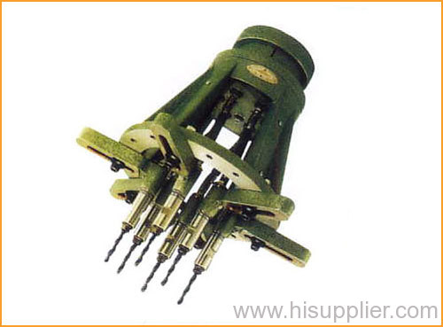 adjustable type multiple boring&tapping device