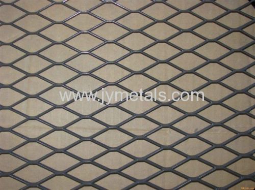 pvc coated expanded metal fence for rail industry