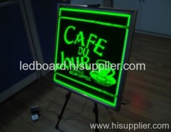 led neon sign board, led fluorescent board, neon obard