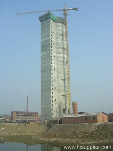 new construction of prilling tower