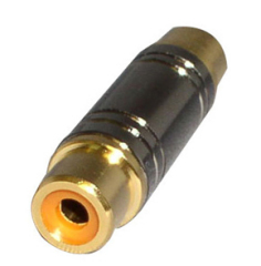 RCA Female to Female Coupler