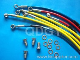 Stainless steel braided brake hose