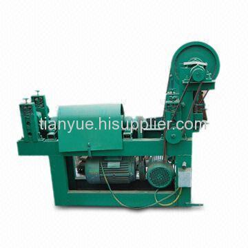 Wire Straightening and Cutting Machine