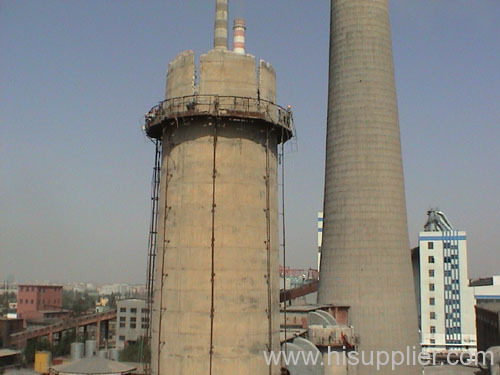 chimney demolishment