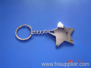 star keychain,beautiful key ring