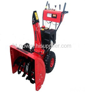 Gasoline snow thrower