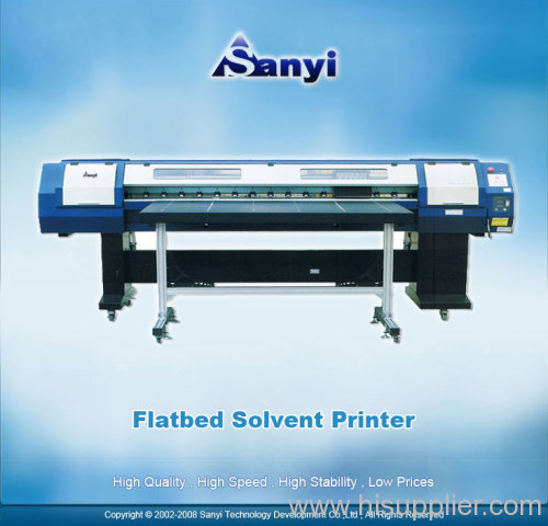 Seiko solvent flatbed printer